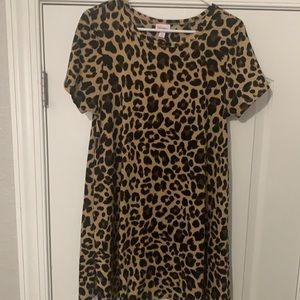 Cheetah Print Dress
